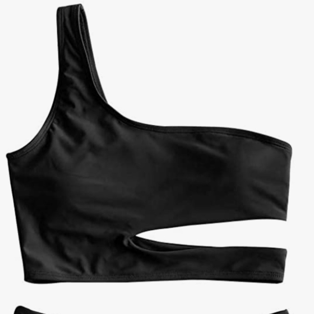 Zaful women’s one shoulder swim suit